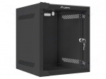 Enclosure: rack cabinet | Standard: 10" | 6U | black | Z: 310mm | X: 280mm