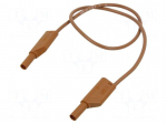 Test lead | 32A | banana plug with axial socket 4mm,both sides