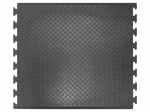 Anti fatigue mat | Width: 0.7m | L: 0.8m | rubber,nitryl | black