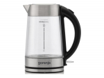Gorenje Kettle | K17GDWII | 2200 W | Electric | 1.7 L | 360&deg; rotational base | Stainless steel/Glass | Stainless steel/Transparent
