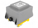 Transformer: encapsulated | 70VA | 230VAC | 24V | 2.91A | Mounting: DIN