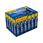 Patareisid, akusid ja laadijaid // AA, AAA ja muud suurused patareid, laadijad &ndash; saadaval tellimiseks // Bateria alkaiczna VARTA LR03 Longlife Power Cube Pack 24szt./box