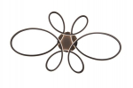 CEILING LED LIGHT FLY 83CM 3000K MATT BL