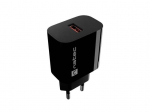 WALL CHARGER NATEC RIBERA 1X USB-A 18W BLACK