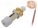 Thermostatic valve | G 1/2" | brass | AVTA | 0&divide;16bar | 2.3m