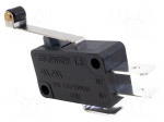 Microswitch SNAP ACTION | 25A/250VAC | with lever (with roller)
