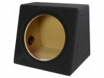 Car loudspeaker enclosure | MDF | black | textil | 30l | 300mm