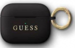 Headphone case Guess Apple Silicone Cover for Airpods Pro Black
