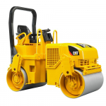 Bruder Professional Series CAT Asphalt Drum Compactor - 02433