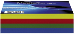 CD/DVD Papierh&uuml;llen Color-Pack 100 sztuk