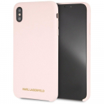 Karl Lagerfeld KLHCI65SLLPG Hardcase for iPhone Xs Max / light pink