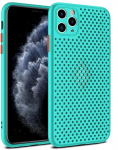 Fusion Breathe Case Silikona Aizsargapvalks Priek&scaron; Apple iPhone 12 | 12 Pro Mentola