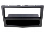 Radio mounting frame | Opel | 1 DIN | charcoal-metallic
