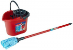 Theo Klein Vileda bucket - attachment - mop - red / black