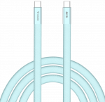 Cable Verbatim Sync&Charge SoftTouch 60W 1.2m Blue