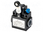 Limit switch | lever R 26,5mm, plastic roller &Oslash;18mm,with reset