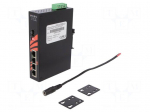 Industrial module: switch Ethernet | unmanaged | 12&divide;48VDC | RJ45 | 5W