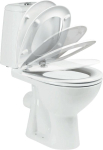 TOILET CLOSE COUPLE 355X620X760 ALPHA