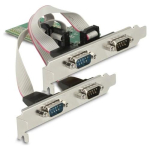 DeLOCK PCI Express x1 Karte zu 4 x Seriell RS-232