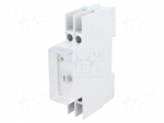 Timer | 0,02s&divide;300h | SPDT | 250VAC/8A | 220&divide;240VAC | DIN | -40&divide;60&deg;C | IP20