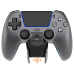 Kontroller Pad Deltaco koos laadimisjaamaga Wireless steelgray PS5