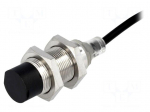 Sensor: inductive | Output conf: NPN / NO | 0&divide;16mm | 10&divide;30VDC | M18
