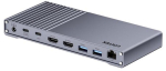Unitek Potr&oacute;jna stacja dokująca USB4 40Gb/s,zasilacz 120W