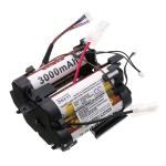 Replacement Battery for Electrolux PQ91-40GG, PQ91-P40GG, AEG QX9-1-40, QX9-1-40GG, QX9-1-P4GG, 4055478293, Lithium-ion 3000mAh