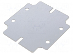 Mounting plate | steel | ITTAL-1500510,RITTAL-1514510