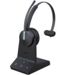 Wired headphones Yealink  Yealink WH64 Hybrid Mono UC Headset Wireless Head-band Office/Call center Micro-USB Bluetooth Black