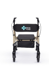 Four-Wheel Walker Marsylia REHAFUND RF-617/Zl, Gold