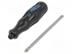 Screwdriver | Pozidriv&reg;,slot | PH2,SL 6mm | Blade length: 95mm