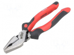 Pliers | universal | 200mm | Industrial | Blade: about 64 HRC
