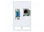 Panel interface | 125VAC | 150VDC | 3A | IP20 | on panel | 32mm