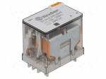 Relay: electromagnetic | 4PDT | Ucoil: 230VAC | 12A/250VAC | 12A/30VDC