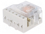 Relay: installation | bistable | NO x2 | Ucoil: 24VAC | 10A | -40&divide;40&deg;C