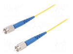Fiber patch cord | both sides,FC/UPC | 3m | Optical fiber: 9/125um