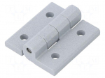 Hinge | Width: 40mm | cast zinc | H: 45mm | without regulation