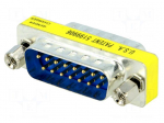 Transition: adapter | both sides,D-Sub 15pin male