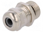 Cable gland | with long thread | M16 | 1,5 | IP68 | Mat: brass | 10bar