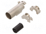 Connector: HDC | contact insert | male | 50V | PIN: 4 | for cable | 1.6mm