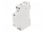 Contactor: 2-pole installation | 20A | 230VAC | NO x2 | R