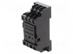 Socket | PIN: 14 | 10A | for DIN rail mounting | screw terminals | MY4