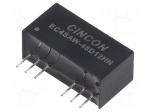 Converter: DC/DC | 5/6W | Uin: 18&divide;75VDC | Uout: 12VDC | Uout2: -12VDC
