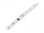 LED tape | RGB | 5050 | LED/m: 60 | 10mm | white PCB | 24VDC