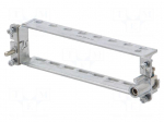 Frame for modules | size L32B | Han-Modular&reg; | with lock | Modules: 8