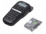 Label printer | Keypad: QWERTY | Resolution: 180dpi | 20mm/s