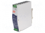 Power supply: switching | for DIN rail | 50W | 5VDC | 10A | 180&divide;550VAC