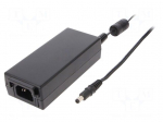 Power supply: switching | 19VDC | 3.4A | Out: 5,5/2,5 | 65W | 80&divide;264VAC