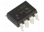 Optocoupler | SMD | Ch: 2 | OUT: gate | Uinsul: 1kV | 10Mbps | Uce: 7V